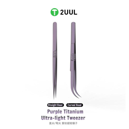 Tweezer 2UUL TW31 PURPLE TITANIUM