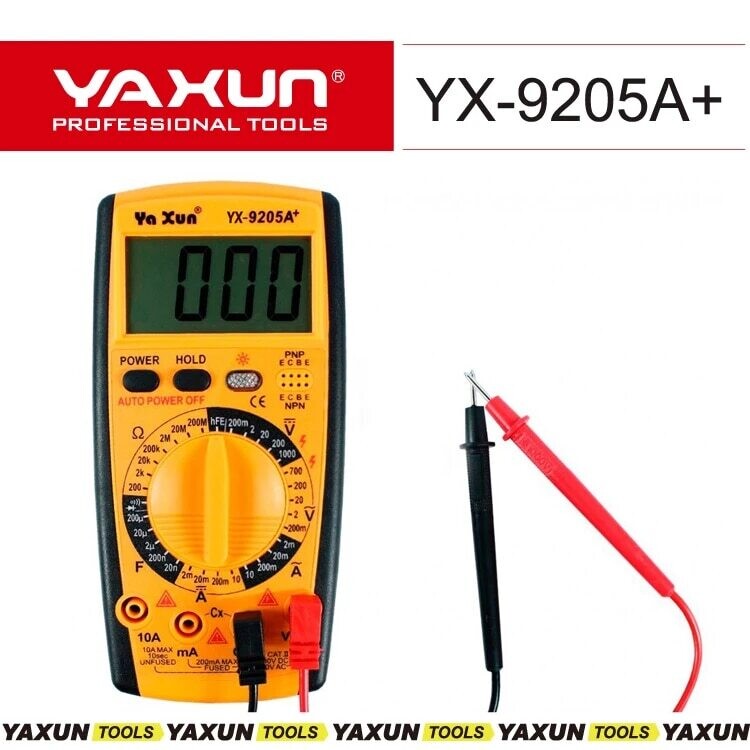 Multimètre YAXUN YX-9205A